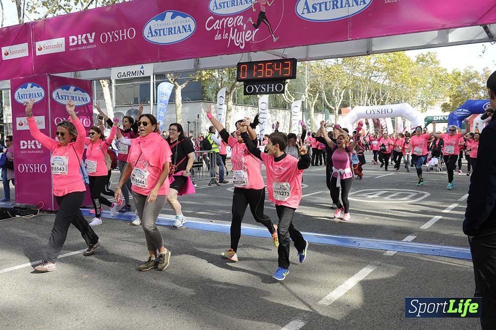 Carrera de la Mujer de Barcelona desde 1h33' hasta 1h38'