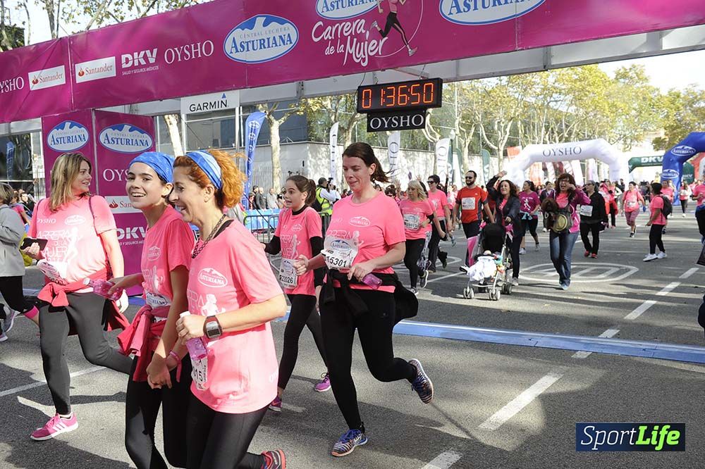 Carrera de la Mujer de Barcelona desde 1h33' hasta 1h38'