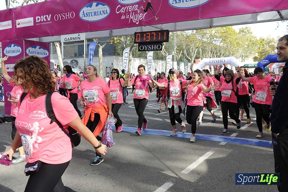 Carrera de la Mujer de Barcelona desde 1h33' hasta 1h38'