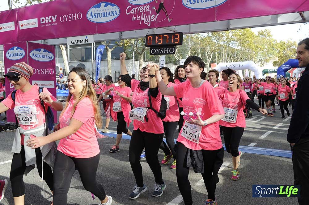 Carrera de la Mujer de Barcelona desde 1h33' hasta 1h38'