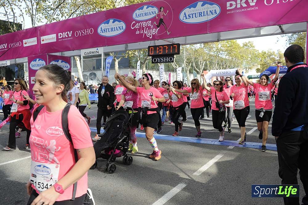 Carrera de la Mujer de Barcelona desde 1h33' hasta 1h38'