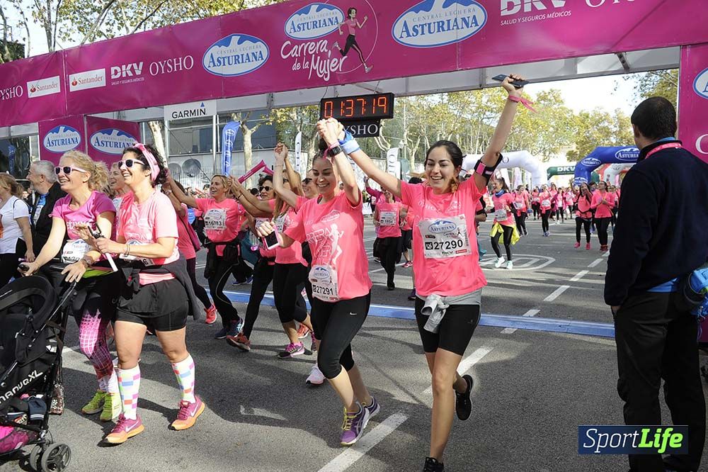 Carrera de la Mujer de Barcelona desde 1h33' hasta 1h38'