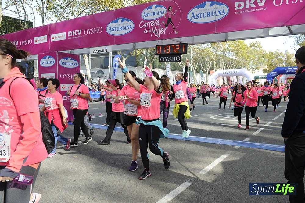 Carrera de la Mujer de Barcelona desde 1h33' hasta 1h38'