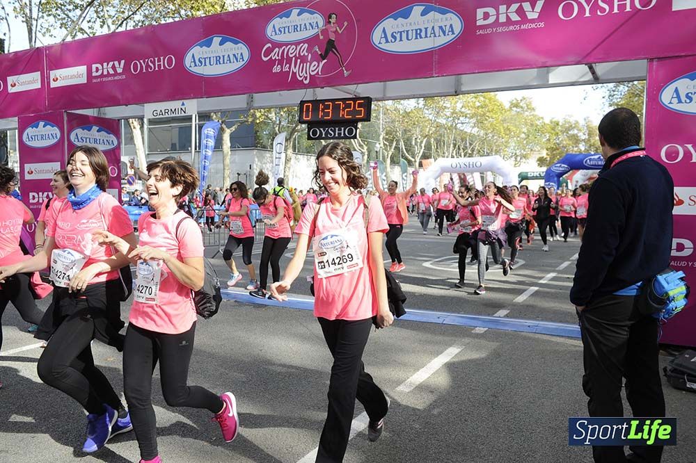 Carrera de la Mujer de Barcelona desde 1h33' hasta 1h38'