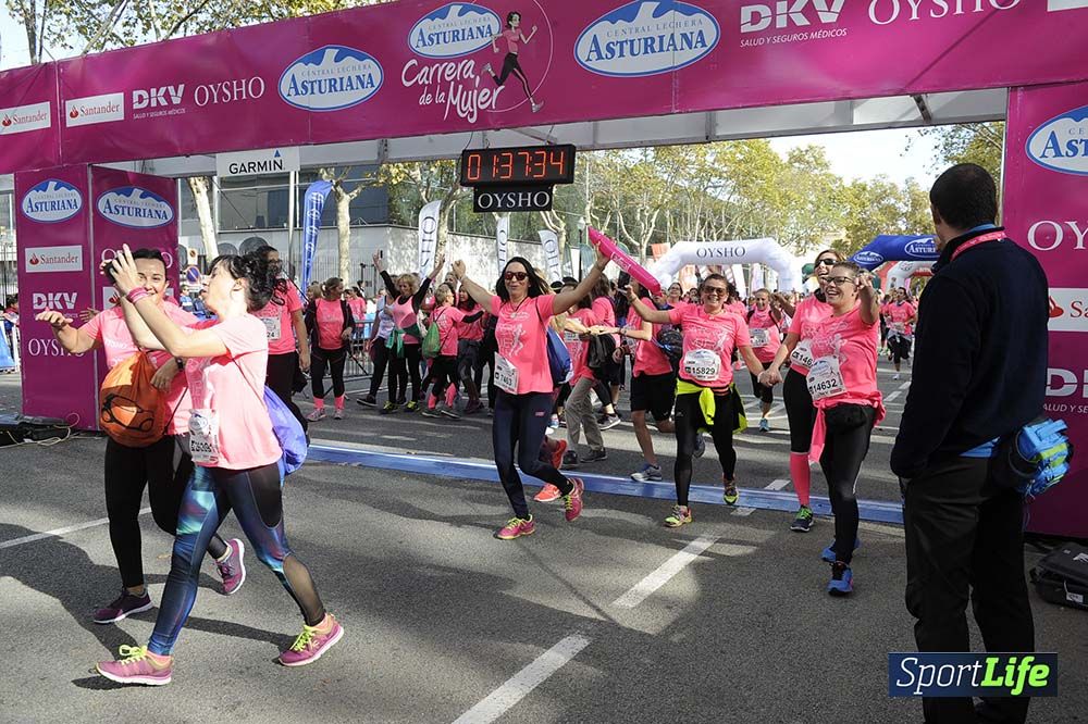 Carrera de la Mujer de Barcelona desde 1h33' hasta 1h38'