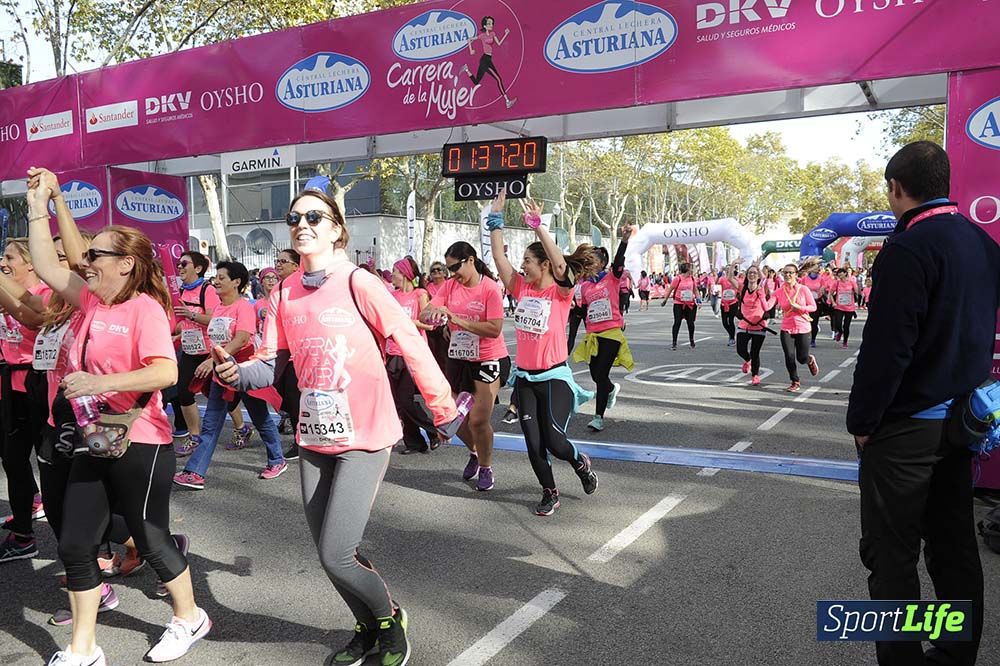 Carrera de la Mujer de Barcelona desde 1h33' hasta 1h38'