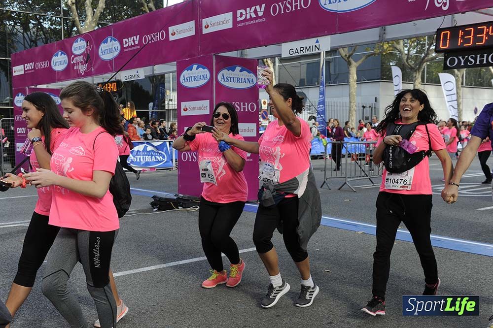 Carrera de la Mujer de Barcelona desde 1h33' hasta 1h38'