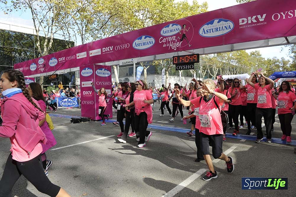 Carrera de la Mujer Barcelona desde 1h 38min hasta 1h 43min
