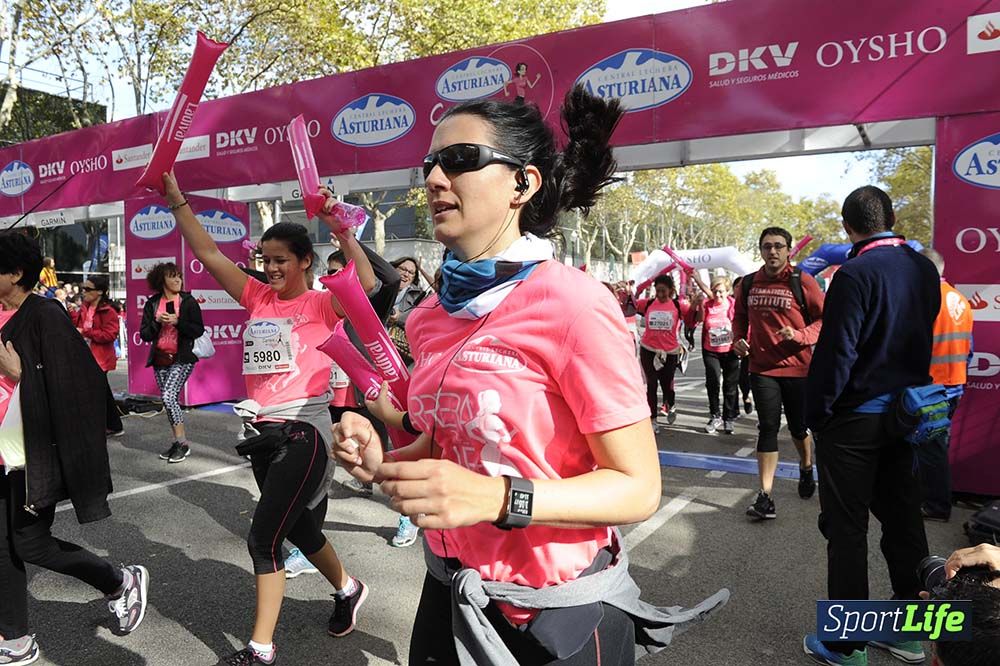 Carrera de la Mujer Barcelona desde 1h 38min hasta 1h 43min