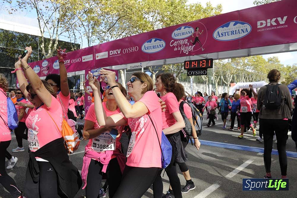 Carrera de la Mujer Barcelona desde 1h 38min hasta 1h 43min