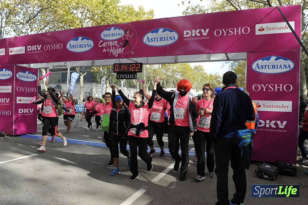 Carrera de la Mujer Barcelona desde 1h 38min hasta 1h 43min