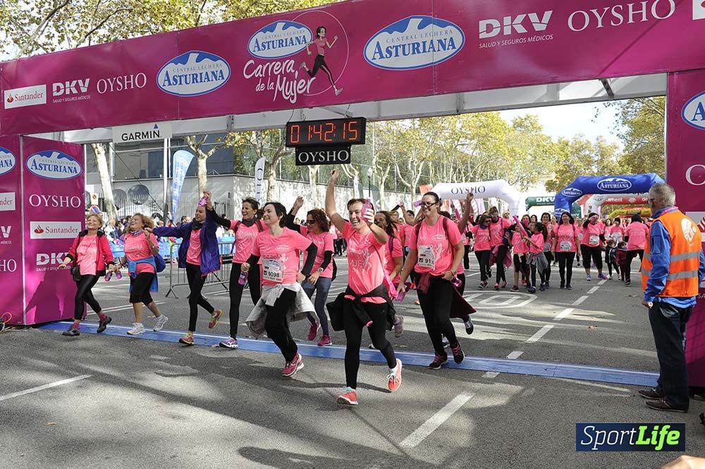 Carrera de la Mujer Barcelona desde 1h 38min hasta 1h 43min