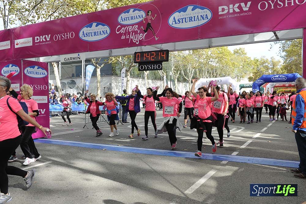 Carrera de la Mujer Barcelona desde 1h 38min hasta 1h 43min