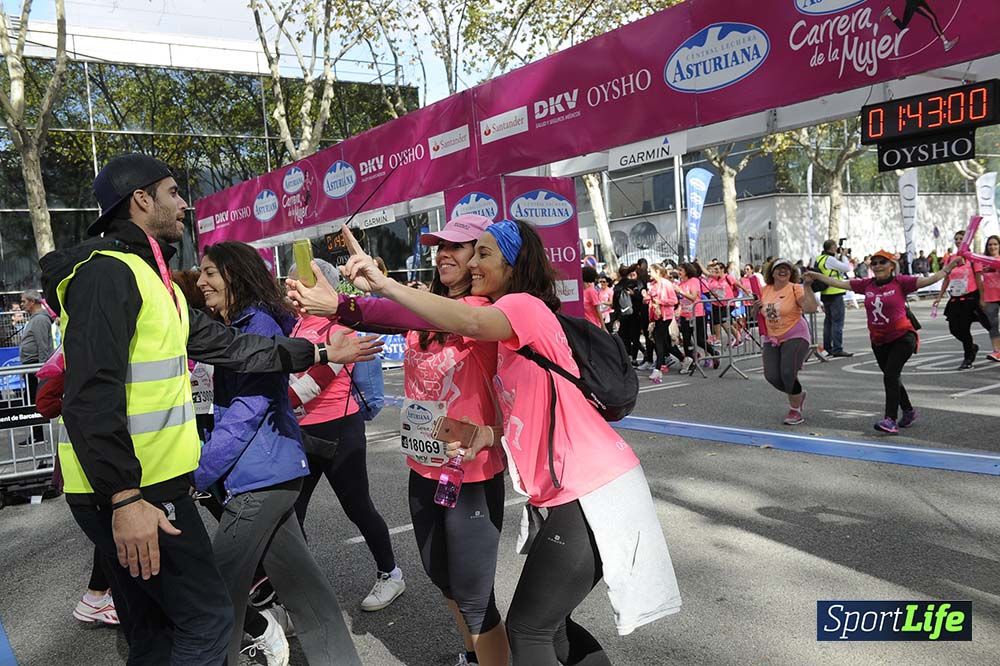 Carrera de la Mujer Barcelona desde 1h 38min hasta 1h 43min