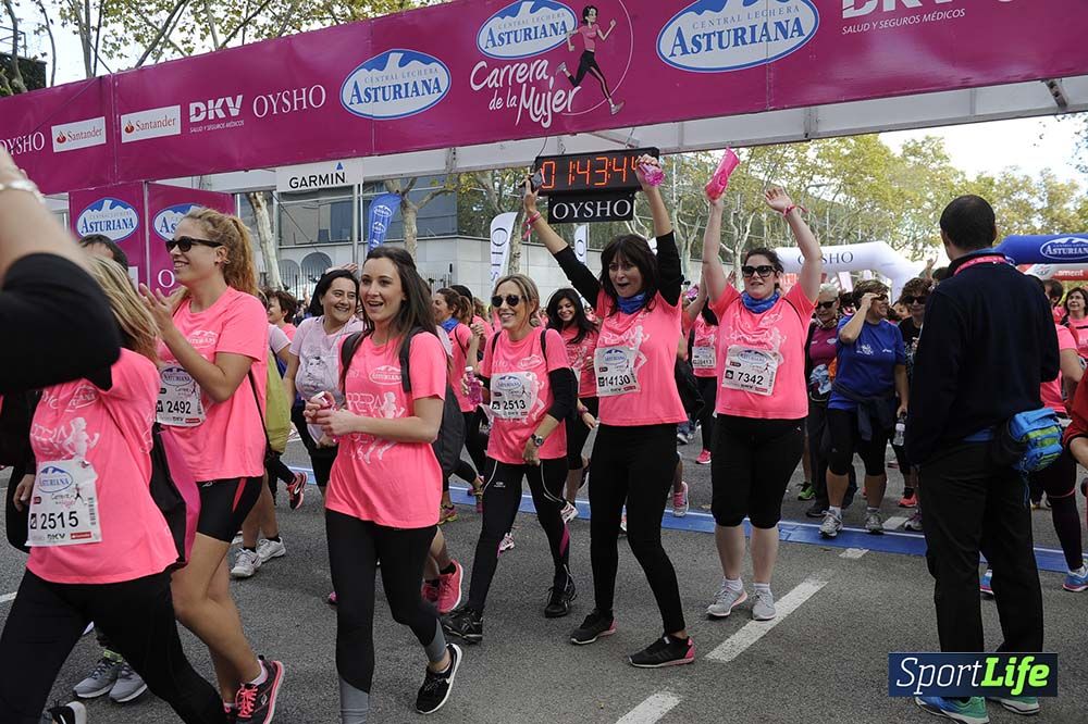 Carrera de la Mujer Barcelona desde 1h 38min hasta 1h 43min