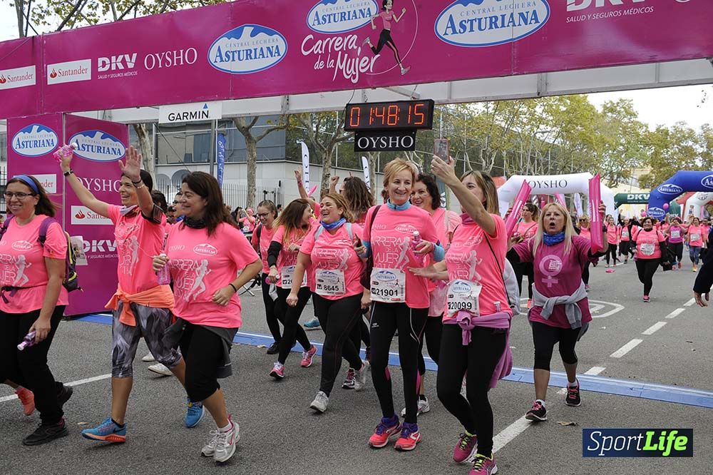 Carrera de la Mujer de Barcelona desde 1h 43 min hasta 1h 50min