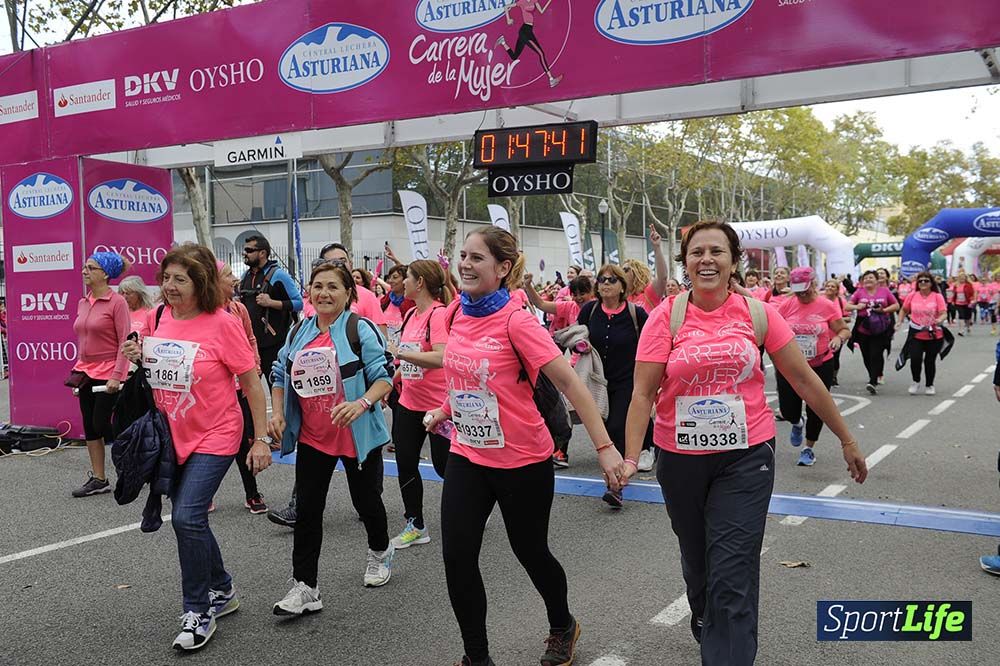 Carrera de la Mujer de Barcelona desde 1h 43 min hasta 1h 50min