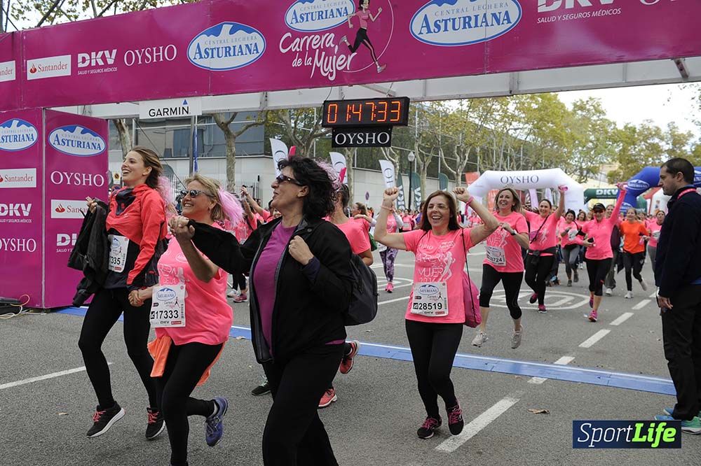 Carrera de la Mujer de Barcelona desde 1h 43 min hasta 1h 50min