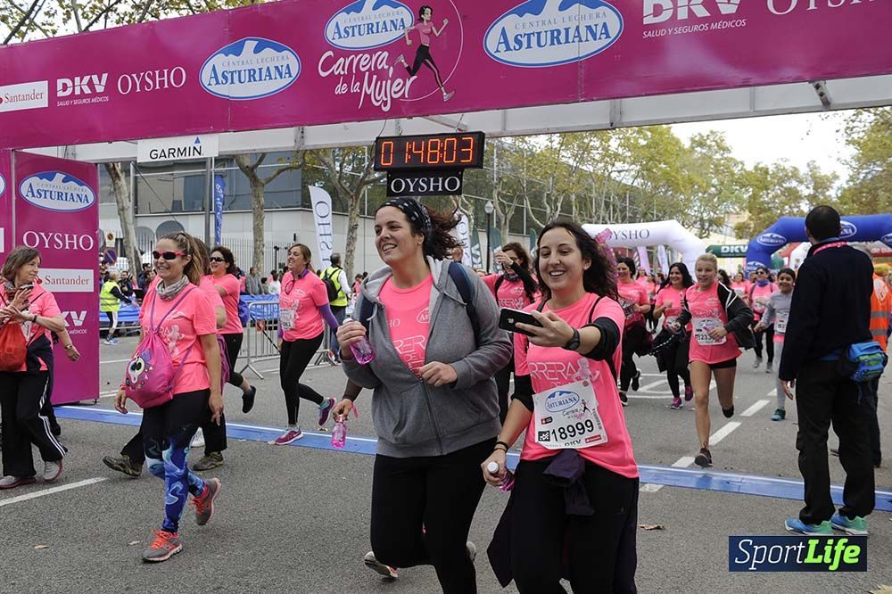 Carrera de la Mujer de Barcelona desde 1h 43 min hasta 1h 50min