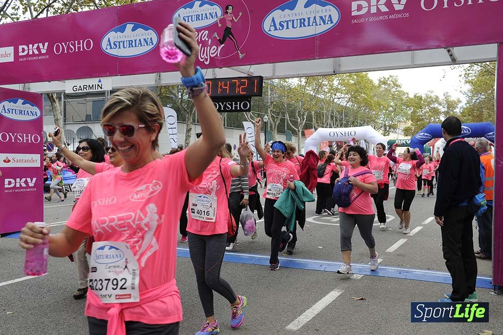 Carrera de la Mujer de Barcelona desde 1h 43 min hasta 1h 50min
