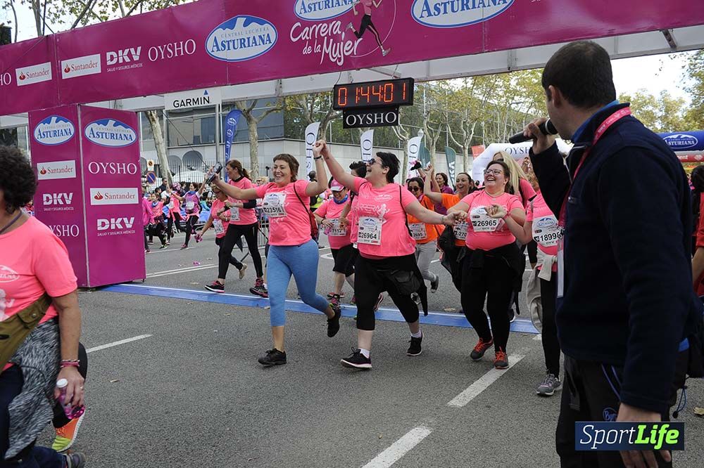 Carrera de la Mujer de Barcelona desde 1h 43 min hasta 1h 50min