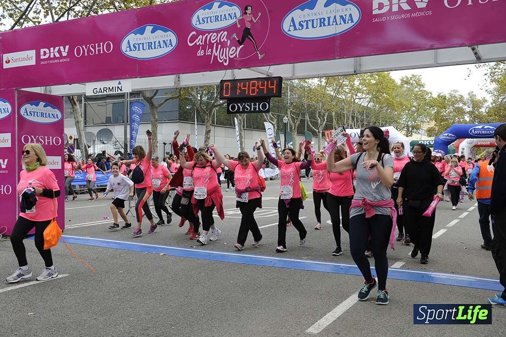 Carrera de la Mujer de Barcelona desde 1h 43 min hasta 1h 50min