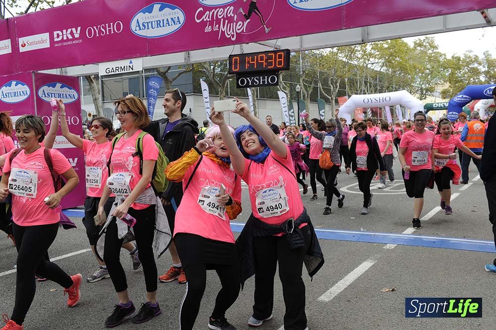 Carrera de la Mujer de Barcelona desde 1h 43 min hasta 1h 50min