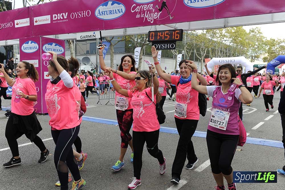 Carrera de la Mujer de Barcelona desde 1h 43 min hasta 1h 50min