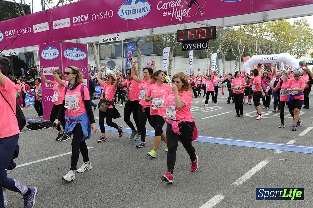 Carrera de la Mujer de Barcelona desde 1h 43 min hasta 1h 50min