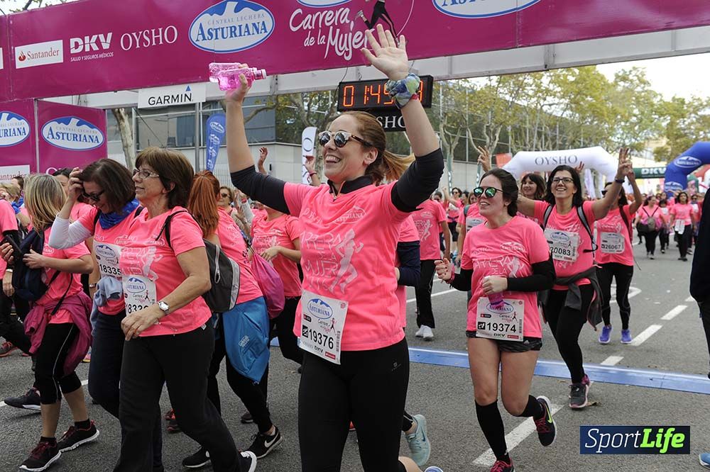 Carrera de la Mujer de Barcelona desde 1h 43 min hasta 1h 50min