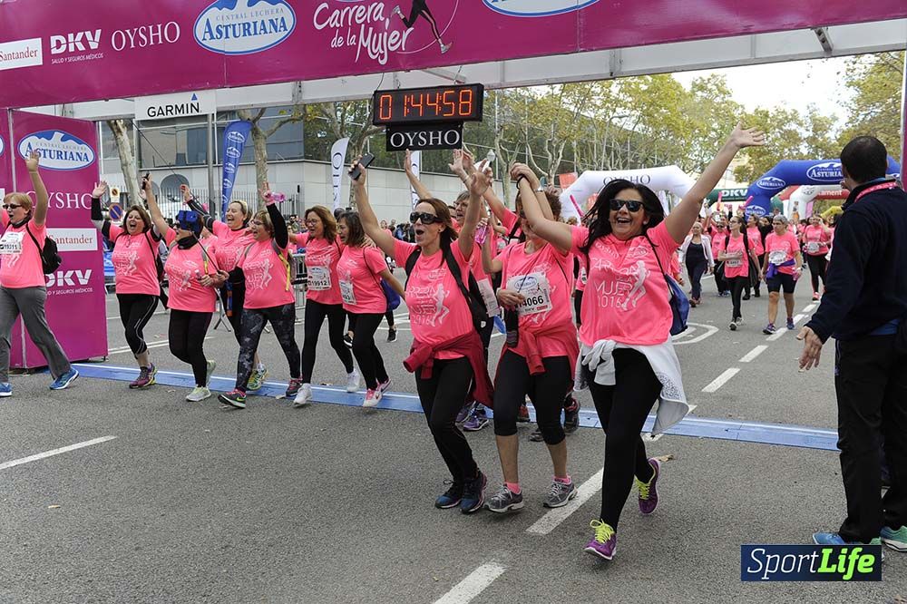 Carrera de la Mujer de Barcelona desde 1h 43 min hasta 1h 50min