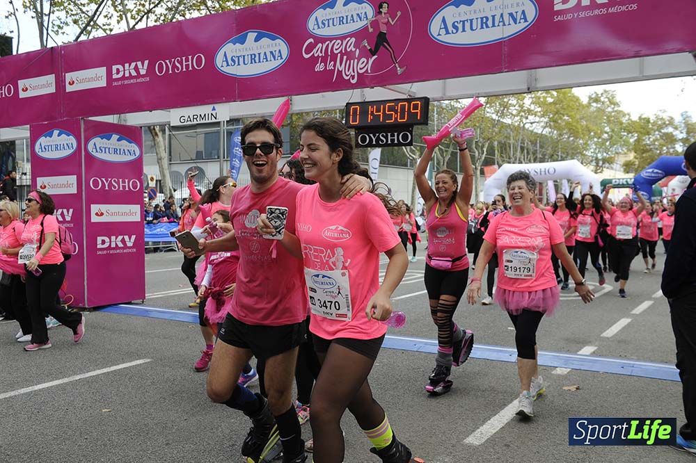 Carrera de la Mujer de Barcelona desde 1h 43 min hasta 1h 50min