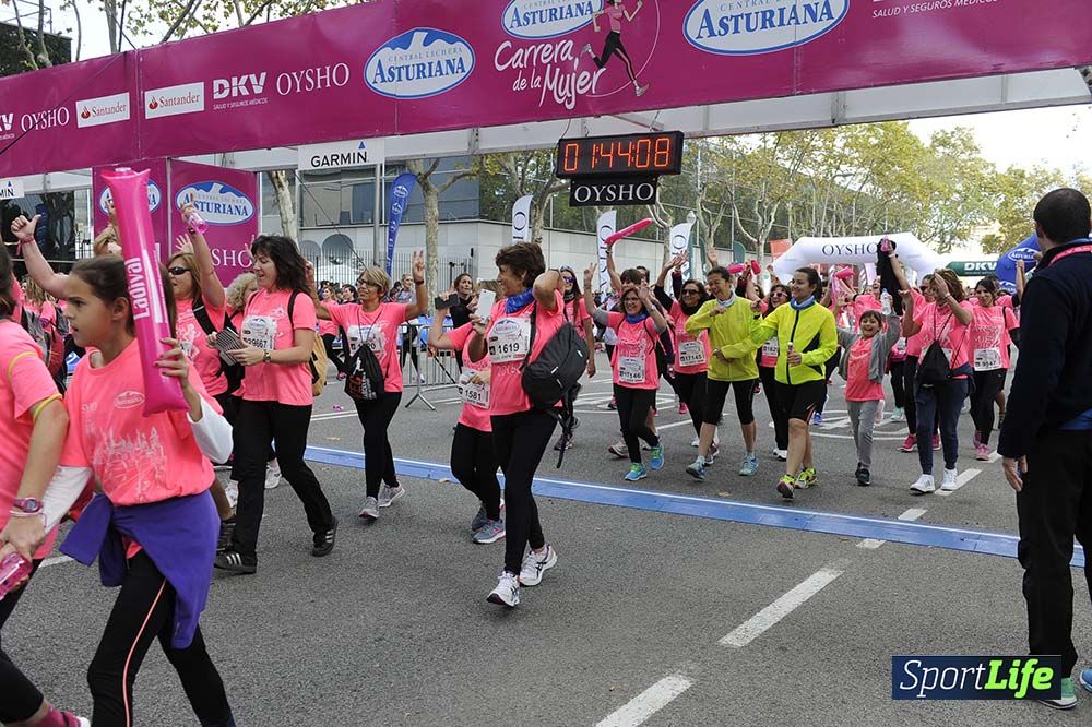 Carrera de la Mujer de Barcelona desde 1h 43 min hasta 1h 50min