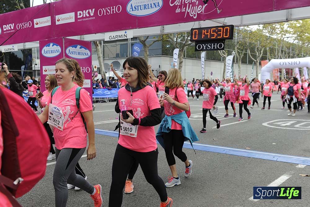 Carrera de la Mujer de Barcelona desde 1h 43 min hasta 1h 50min