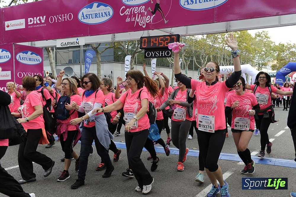 Carrera de la Mujer de Barcelona desde 1h 43 min hasta 1h 50min