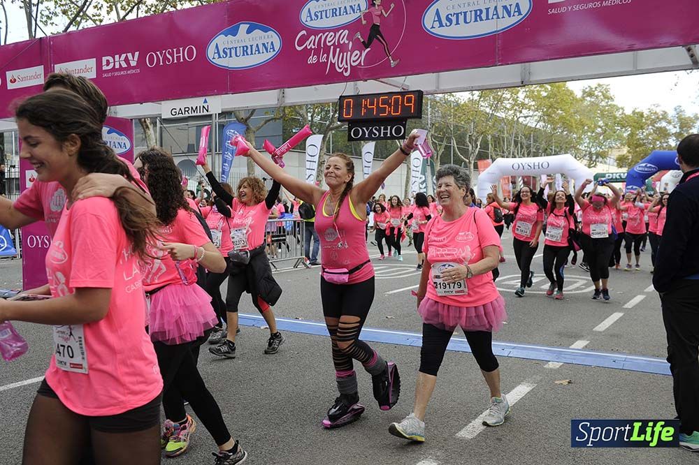 Carrera de la Mujer de Barcelona desde 1h 43 min hasta 1h 50min