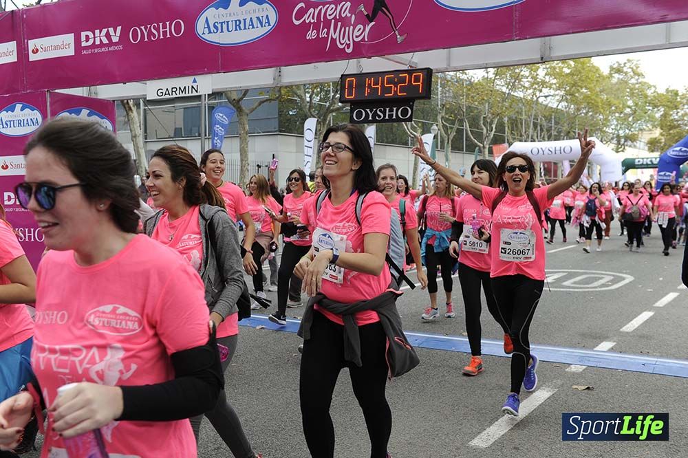Carrera de la Mujer de Barcelona desde 1h 43 min hasta 1h 50min