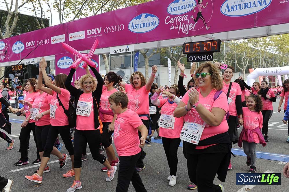 Carrera de la Mujer de Barcelona desde 1h 50 min a 1h 59 min