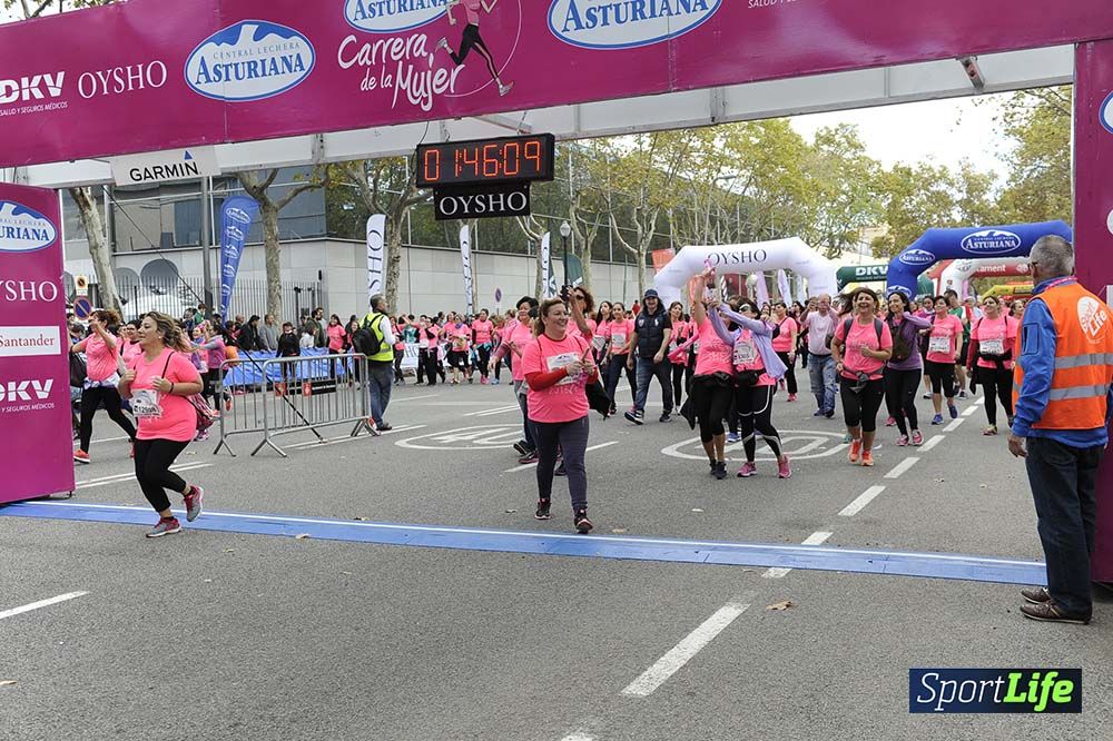 Carrera de la Mujer de Barcelona desde 1h 43 min hasta 1h 50min