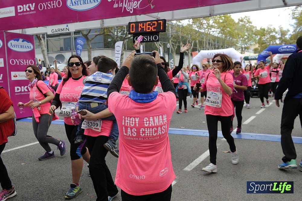 Carrera de la Mujer de Barcelona desde 1h 43 min hasta 1h 50min