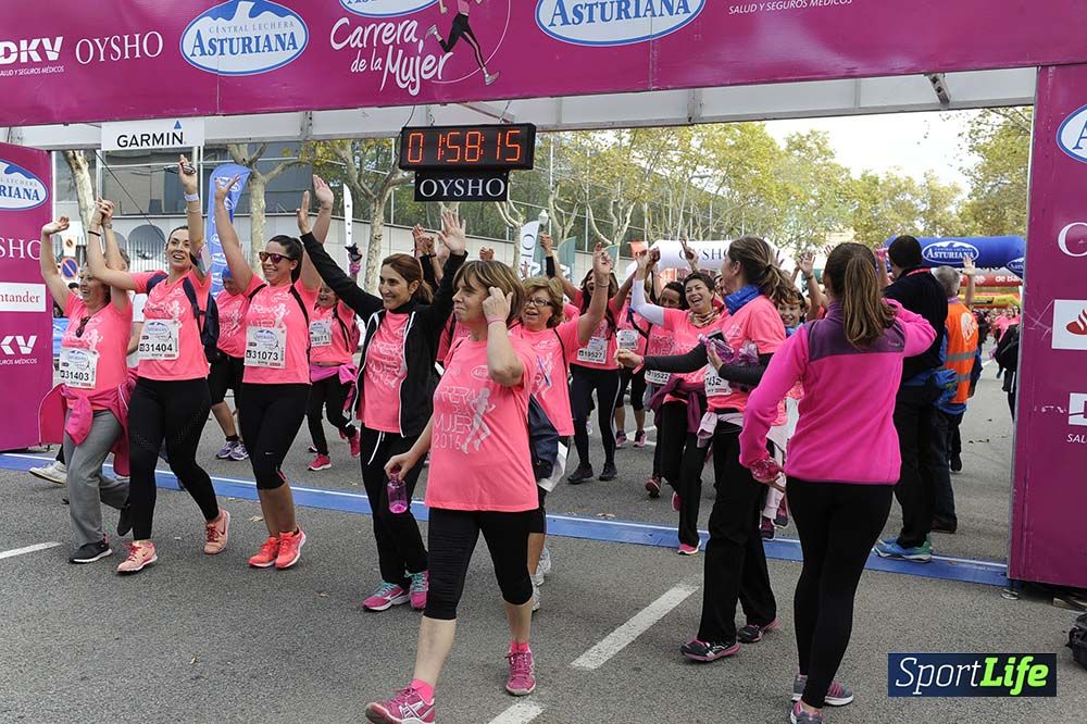 Carrera de la Mujer de Barcelona desde 1h 50 min a 1h 59 min
