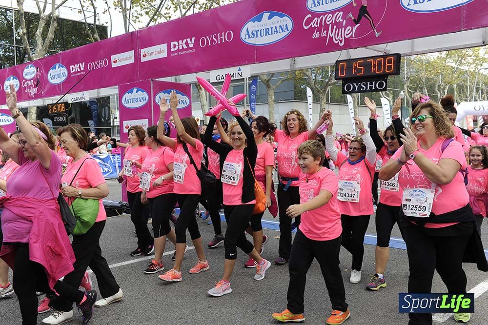 Carrera de la Mujer de Barcelona desde 1h 50 min a 1h 59 min