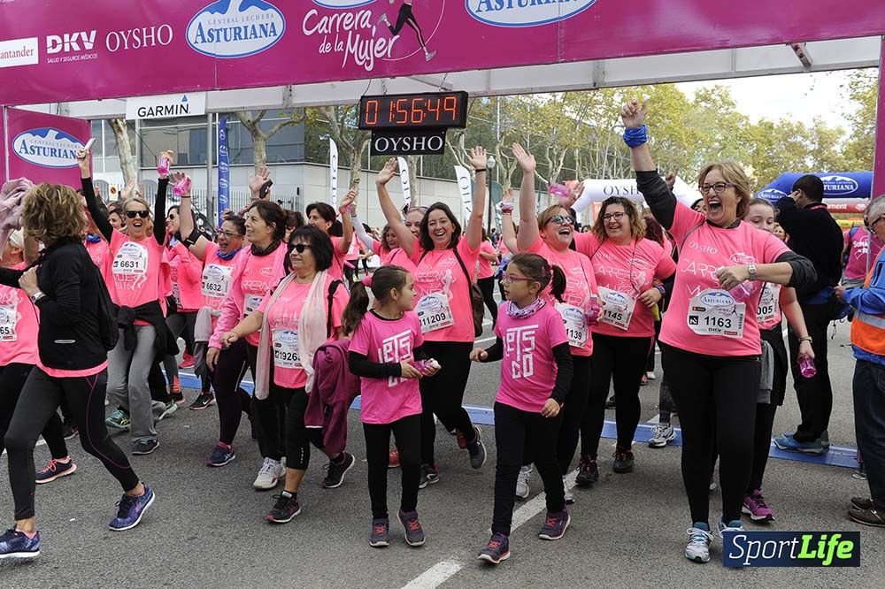 Carrera de la Mujer de Barcelona desde 1h 50 min a 1h 59 min
