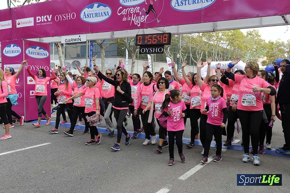 Carrera de la Mujer de Barcelona desde 1h 50 min a 1h 59 min