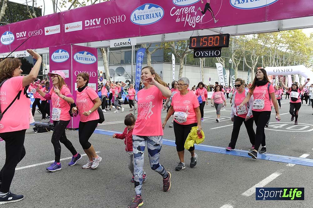 Carrera de la Mujer de Barcelona desde 1h 50 min a 1h 59 min