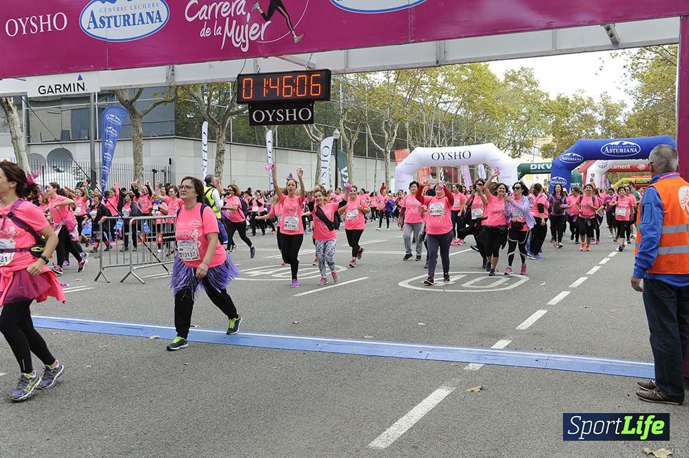 Carrera de la Mujer de Barcelona desde 1h 43 min hasta 1h 50min