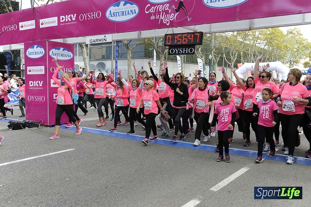 Carrera de la Mujer de Barcelona desde 1h 50 min a 1h 59 min