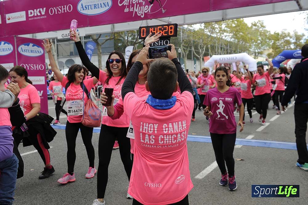 Carrera de la Mujer de Barcelona desde 1h 43 min hasta 1h 50min
