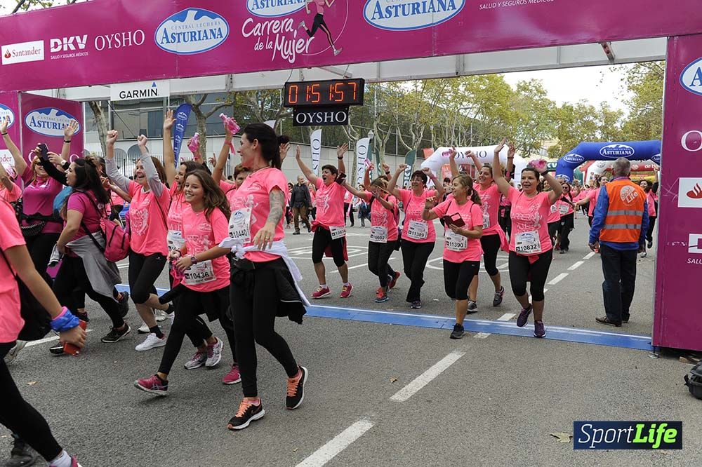 Carrera de la Mujer de Barcelona desde 1h 50 min a 1h 59 min