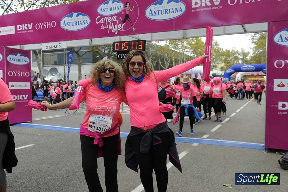 Carrera de la Mujer de Barcelona desde 1h 50 min a 1h 59 min